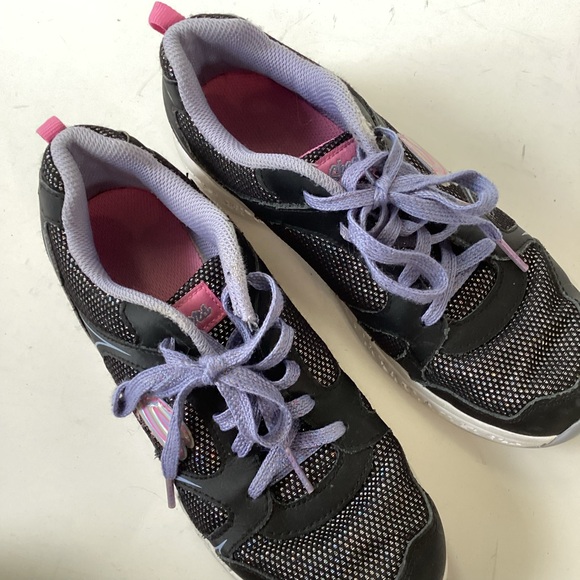 SKECHERS glittery/ metallic sneakers (#3s345) - Picture 5 of 9